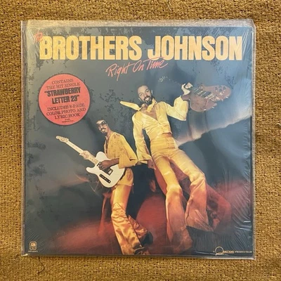 The Brothers Johnson - Right On Time - 1977 - A&M - Lp (Vg+) (Shrink Wrap) - Image 1 of 2