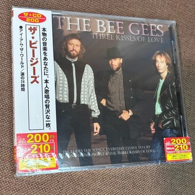 Sealed BEE GEES Three Kisses Of Love 200CD-P-21 JAPAN CD w/ OBI UK press GFS315 - Image 1 of 4