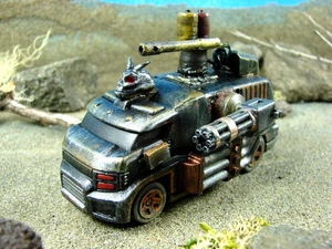 Gaslands Rapid Response Custom Hot Wheels Diecast 1/64 Mad Max AutoKill - Imagen 1 de 10