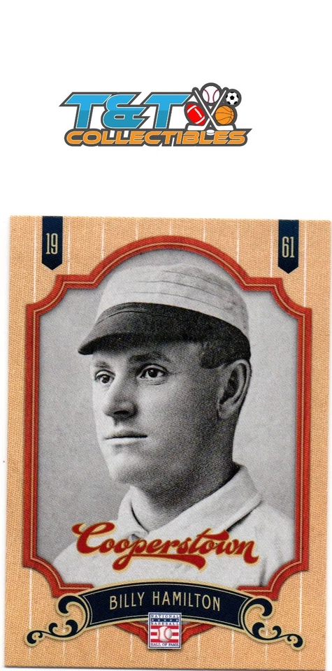 Panini Cooperstown #70 2012 Billy Hamilton Boston Beaneaters Foto 1 de 1