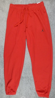 Nike Jordan Dri-Fit Joggers Standard Fit Red W Black Jumpman NWT Medium - Image 1 of 4