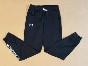 Under Armour Boys Brawler 2.0 Tapered Pants Size Medium Black - Picture 1 of 11