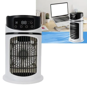 Portable Air Conditioners Fan 300ML Water Tank Air Cooler Humidifier for Home - Picture 1 of 12