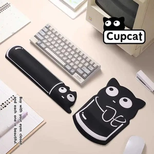 Mouse Pad Keyboard Wrist Rest Memory Foam Silicone Ergonomic Desktop Mouse Pad - Picture 1 of 9