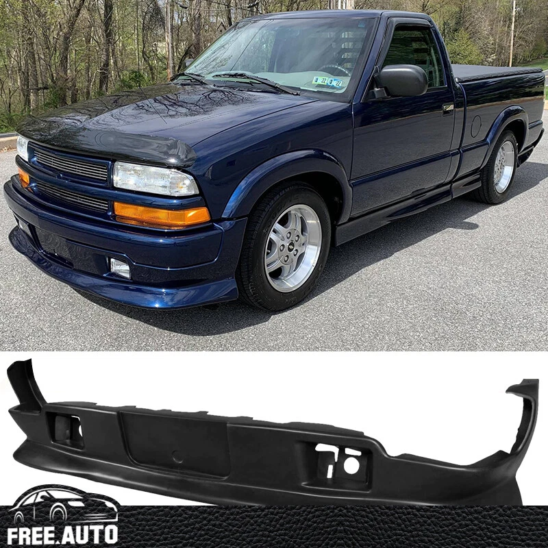 Fit 98-04 Chevy S10 GMC Extreme Style PU Front Bumper Lip Spoiler Body Kit