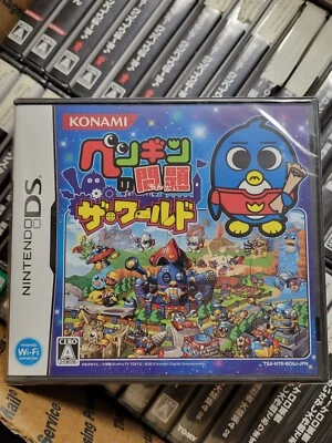 Penguin no Mondai: The World (2010) New Factory Sealed Japan Nintendo DS NDS - Image 1 of 2