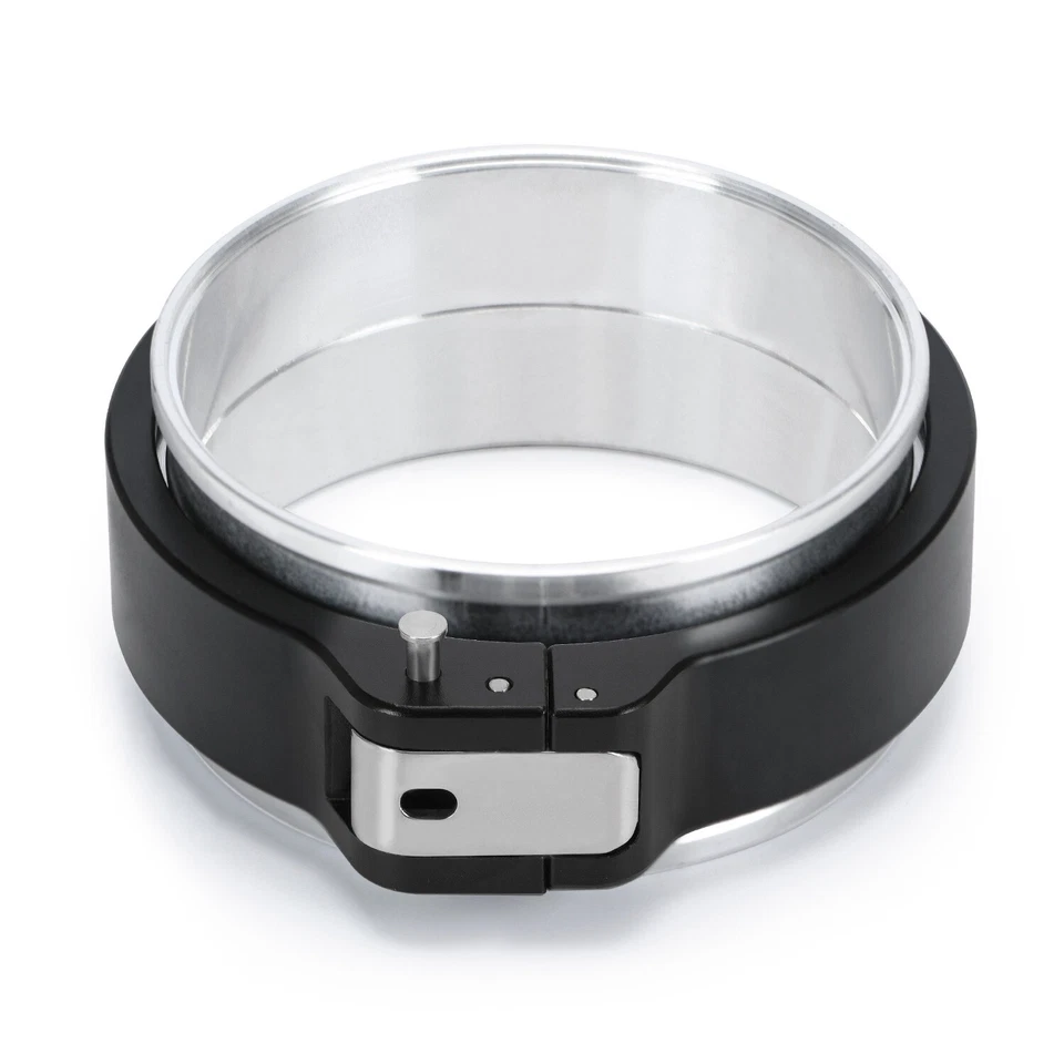 Abrazadera de banda en V de liberación rápida de aluminio 6061 HD brida de admisión intercooler tubo 4"" Foto 1 de 4