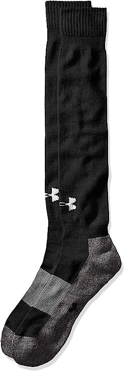 Calcetines de béisbol Under Armour para hombre sobre la pantorrilla, 2 pares de zapatos para hombre 13-16 Foto 1 de 1