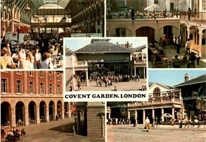 Bar creperie, Covent Garden, London, Inigo Jones, Earl of Bedford, Postcard - Picture 1 of 2