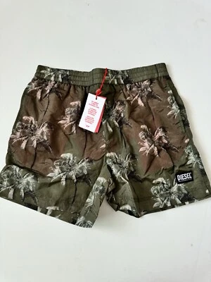 Diesel Bmbx-Rio Paracaídas Pantalones Cortos de Natación Medianos ¡NUEVO CON ETIQUETAS! Foto 1 de 4