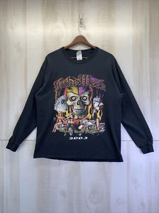 Vintage Y2K 2003 Bike Week Daytona Beach Florida Joker Graphic Motorcycle Shirt - Picture 1 of 13