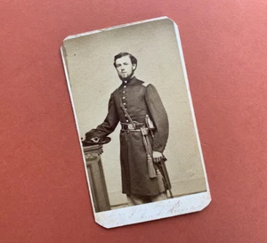 IDENTIFIED Civil War Captain James J. Reeves 24th Regiment NJ Infantry CDV PHOTO - Imagen 1 de 7