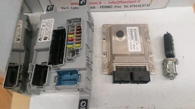 52121224 KIT  CENTRALINA MOTORE / HW000  PER FIAT FIORINO QUBO 1.4 NATURAL POWER - Immagine 1 di 4