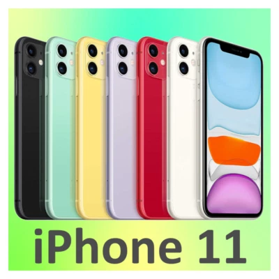 Apple iPhone 11 64 GB Desbloqueado T-Mobile - Negro, Rojo, Amarillo - ¡Envío Gratis! Foto 1 de 4