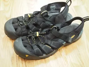 Keen Commuter Bike Sandals Men's Size 13 Black Waterproof Cycling Cleats Shoes - Picture 1 of 7