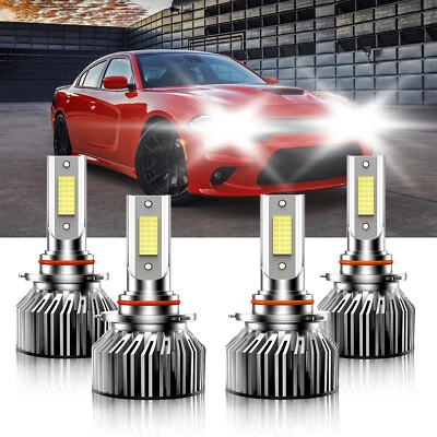 Kit de bombillas LED de haz alto bajo 9005+9006 para Chrysler Daytona 1992-1993 Foto 1 de 4