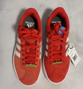 adidas Women's Vl Court 3.0 Sneaker, Bright Red/White/Blue Burst, 6.5 - Picture 1 of 6