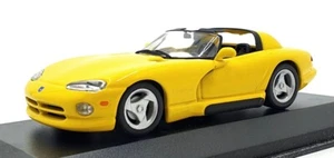 Minichamps 1/43 Scale 430 144030 - 1993 Dodge Viper Cabriolet - Yellow - Picture 1 of 5