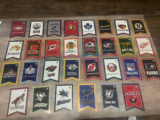 Vintage Sandylion Vending Sticker Lot Of 30 Series 3 NHL Team Banner Full Set