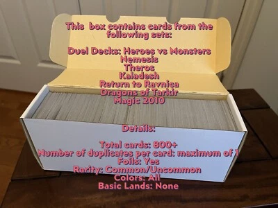 800+ MTG Cards: Innistrad: Midnight Hunt (Collectors Ed.), Rise of Eldrazi, etc. - Image 1 of 4