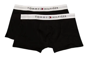 Baby boxer TH TOMMY HILFIGER male boy pack 2 items elastic cotton at sight artic - Picture 1 of 5