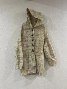 Winona Knits Girl's Hooded Knit Cardigan, Size: Large - Picture 1 of 6