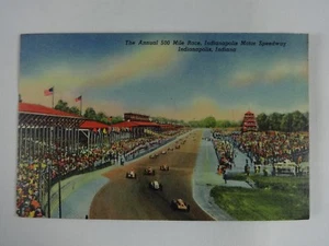 Vintage Indianapolis Motor Speedway Race Track Collector Postcard - Picture 1 of 9