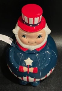Johanna Parker Uncle Sam Patriotic 4th of July Kanister - Bild 1 von 5