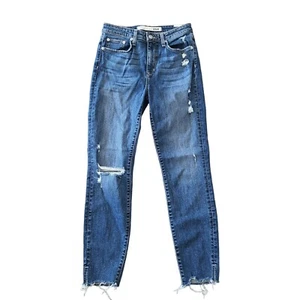 Lovers + Friends Denim US Damengröße 28 Mason hoher Bund Röhrenjeans hergestellt in den USA - Bild 1 von 12