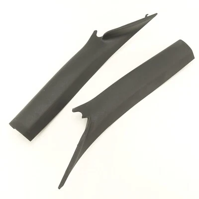 Ford Thunderbird 2002 2003 2004 2005 juego par de molduras de pilar izquierdo derecho negro Foto 1 de 4