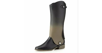 Botas de Lluvia Melissa Equestrian Goma Oliva/Negro Convertibles Rodilla/Tobillo 10/41 Foto 1 de 4