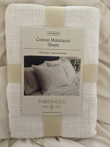 NUEVO Umbral Algodón Matelasse Fham 100% Algodón Blanco ENVÍO RÁPIDO Precioso Suave - Imagen 1 de 2