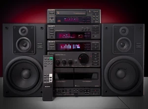 Sistema estéreo vintage de alta densidad Sony FH-E828 🌈RaRe🌈 - Imagen 1 de 6