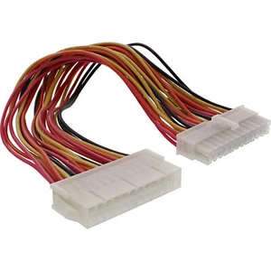 InLine® Strom Verlängerung int., 24pol ATX ST / BU, Netzteil zu Mainboard, 0,30m - Bild 1 von 1