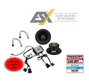 ESX Q-W124 QUANTUM 2 Kanal Aktiv Set Mercedes Benz W124 ESX QS-TWO + ESX QXE 120 - Bild 1 von 8