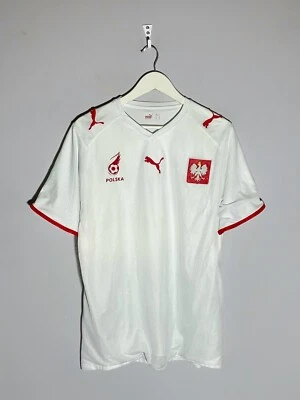 National Team Poland Puma 2007 Home Football Shirt Soccer Jersey  - Image 1 of 4