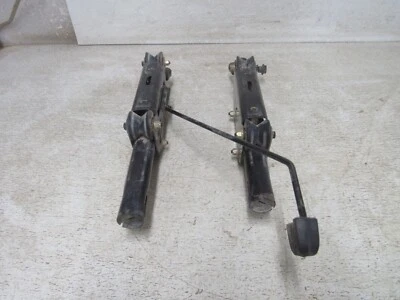 19 CAN-AM MAVERICK X3 MAX TURBO R 72" REAR SEAT TROLLY RAIL ADJUSTER OEM 4#3100 - Image 1 of 4