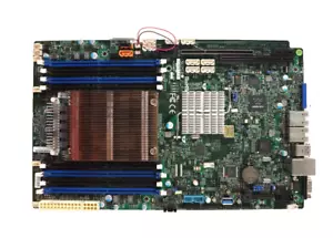 SuperMicro X10SRW-F-NI22 Server LGA2011 DDR4 MotherBoard w/heatsink,SATADOM 64G - Picture 1 of 8