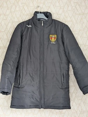 Mens Oneills Down Puffer Jacket GAA An Dun Coat Black UK Size Small - Image 1 of 4