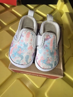 Vans Slip-on V Cuna Flujo de Hielo/Brillo Talla 2 Niño Pequeño Foto 1 de 4