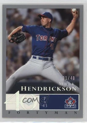 2003 Upper Deck 40 Man Rainbow /40 Mark Hendrickson #64 - Image 1 of 2