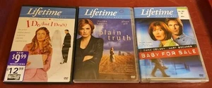 Lifetime Original Movies (3 DVD Set) Plain Truth, Baby For Sale, I Do FREE SHIP! - Imagen 1 de 2
