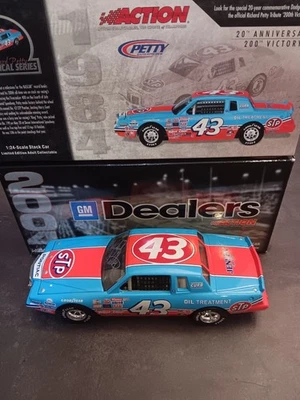 Action 2004 Richard Petty 1/24 Diecast 200th Win Signed 144 Produced Gm Dealers - Image 1 of 4