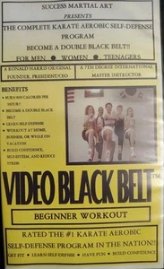 Video Black Belt Beginner Workout Master Ronald Harris (VHS) - Picture 1 of 3