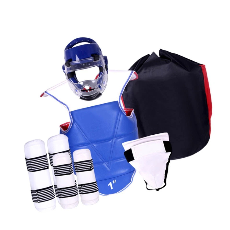 6Pcs Karate Sparring Gear, Full Protection Boxing Body Protector for Adults - Image 1 of 1