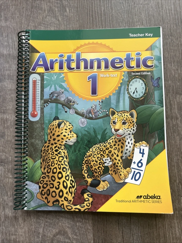 Abeka Arithmetic Grade 1 Teacher Key - Image 1 of 1