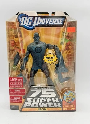 DC Universe Classics Iron Action Figure New Sealed 2009 75 Years Of Super Power - Image 1 of 2