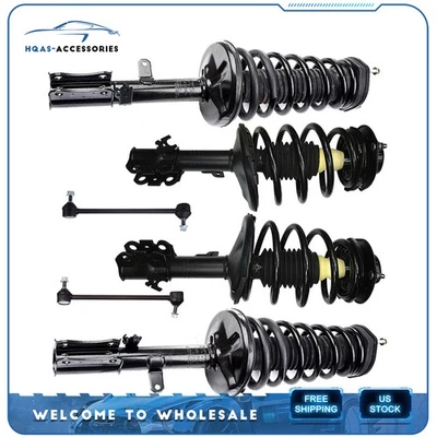 For 1997-2001 Toyota Camry Lexus ES300 Complete Shock & Assemblies Sway Bar Link Foto 1 de 4