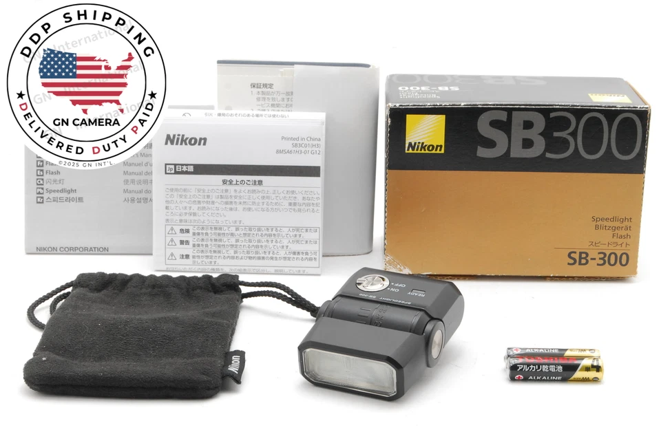 Tested ✨ [MINT in BOX] Nikon Speedlight SB-300 Shoe Mount Flash From JAPAN - Image 1 of 4