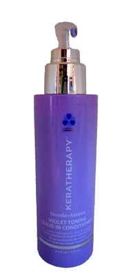 Acondicionador Keraterapia Rubio + Queratina Violeta Tonificante - 4.2 Fl Oz Foto 1 de 3